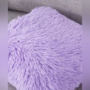 Plain Plush Cushion Cover Without Filler, Soft Warm Throw Pillow Case For Sofa,